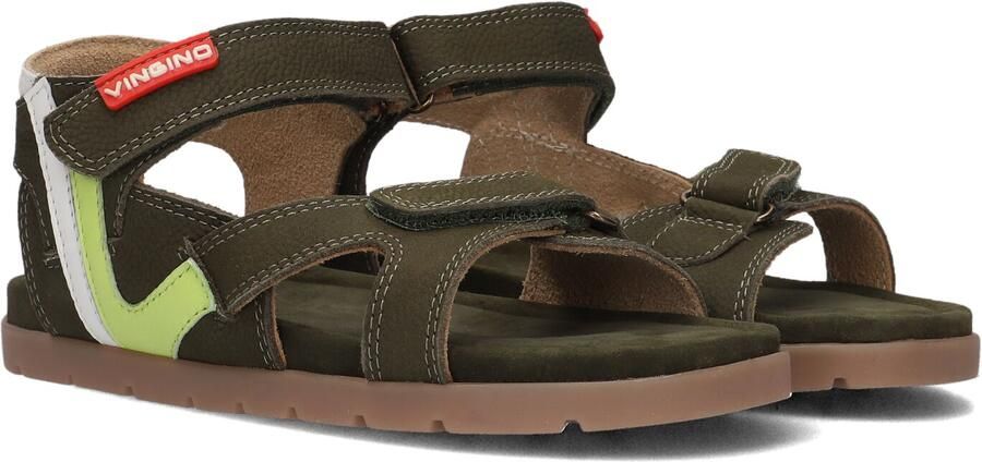 Vingino Norbert Sandalen groen Leer Heren - Foto 3