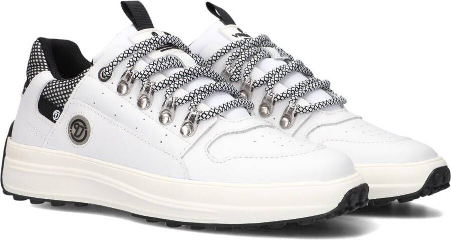 VINGINO Owen chunky leren sneakers wit Jongens Leer Meerkleurig 38