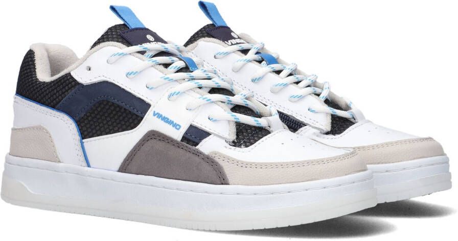 Vingino Milan Low Sneakers grijs Leer jongens