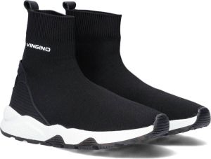 Vingino Gino 1000-01 Hoge sneakers Jongens Zwart