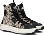 Vingino Noa Mid Hoge sneakers Leren Sneaker Zwart - Thumbnail 1