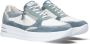 Wäldlaufer Waldlaufer H-arianna Lage sneakers Leren Sneaker Dames Blauw - Thumbnail 1