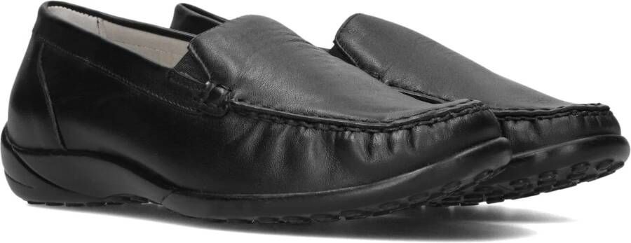 WALDLAUFER Waldläufer Instappers Dames 640004 Maat: 42 Materiaal: Leer Kleur: Zwart