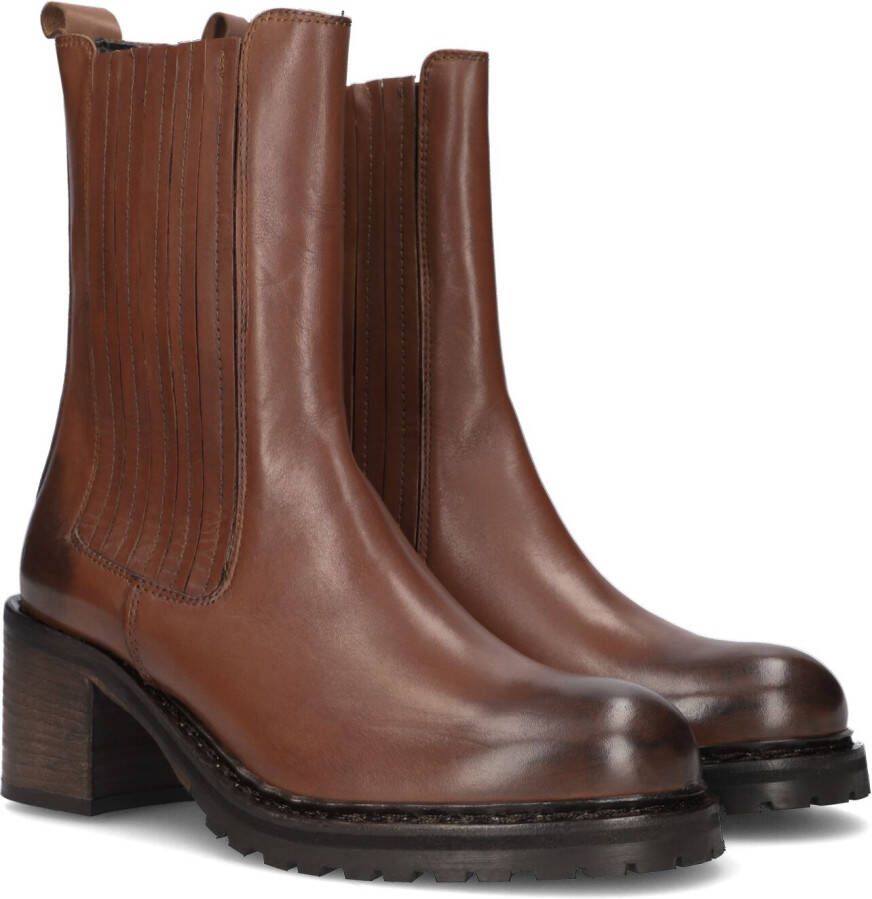 Walk In The Park Wp019 Chelsea boots Enkellaarsjes Dames Cognac