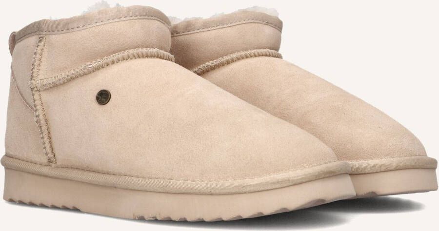 WARMBAT Vachtlaarzen Dames Durack Maat: 42 Materiaal: Leer Kleur: Beige