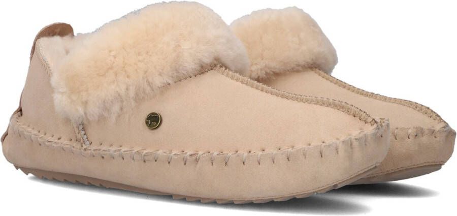 Warmbat Beige Pantoffels Barrine