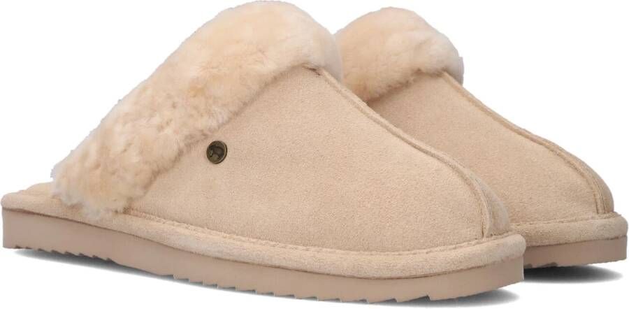 WARMBAT Pantoffels Dames Lismore Maat: 39 Materiaal: Suède Kleur: Beige