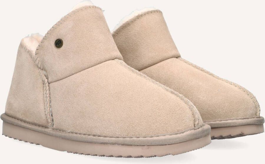 WARMBAT Pantoffels Dames Willow Maat: 38 Materiaal: Suède Kleur: Beige