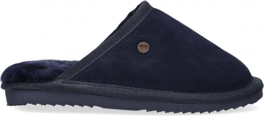 Warmbat Classic Kids Pantoffels Sloffen Jongens Kids Blauw