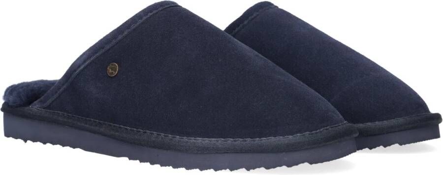 WARMBAT Pantoffels Heren Classic Unisex Maat: 39 Materiaal: Suède Kleur: Blauw