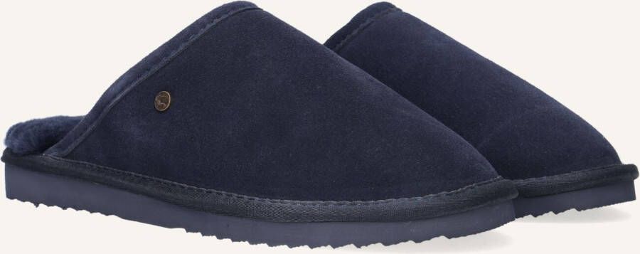 WARMBAT Pantoffels Heren Classic Unisex Maat: 41 Materiaal: Suède Kleur: Blauw