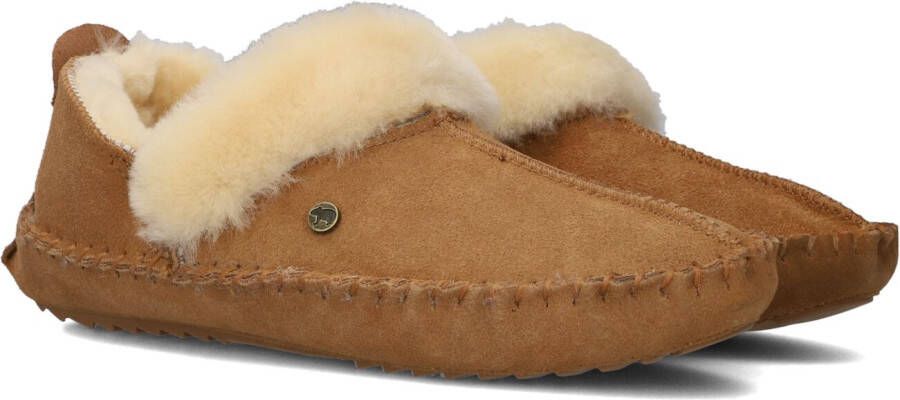 Warmbat Pantoffels Barrine BAR341026 Camel Bruin 40