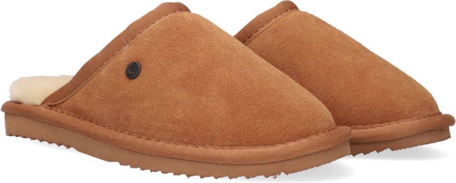 Warmbat Bruin Tinten Classic Kids Pantoffels Sloffen Jongens Camel