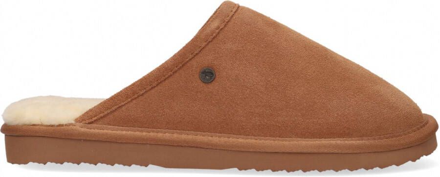 WARMBAT Pantoffels Heren Classic Unisex Maat: 43 Materiaal: Suède Kleur: Camel