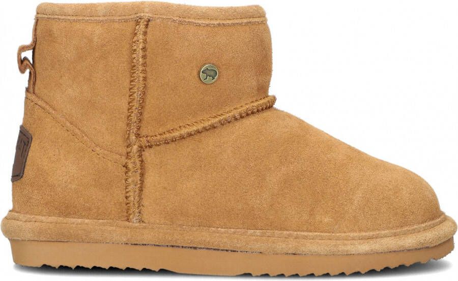 Warmbat Bruin Tinten Wallaby Kids Vachtlaarzen Warme Laarzen Camel