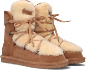 Warmbat Moonbi Pantoffels Sloffen Dames Cognac