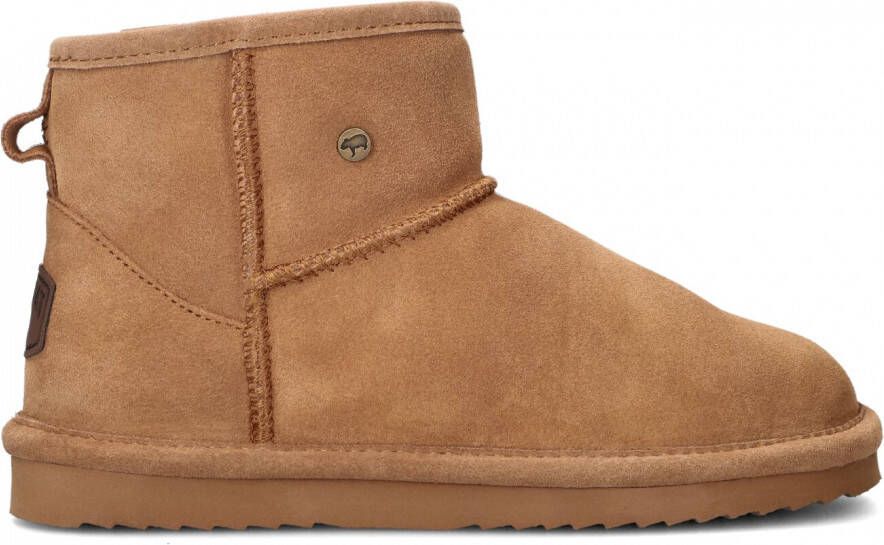 WARMBAT Vachtlaarzen Dames Wallaby Maat: 39 Materiaal: Suède Kleur: Cognac