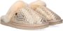 WARMBAT Pantoffels Dames Collie Maat: 36 Materiaal: Suède Kleur: Goud - Thumbnail 1