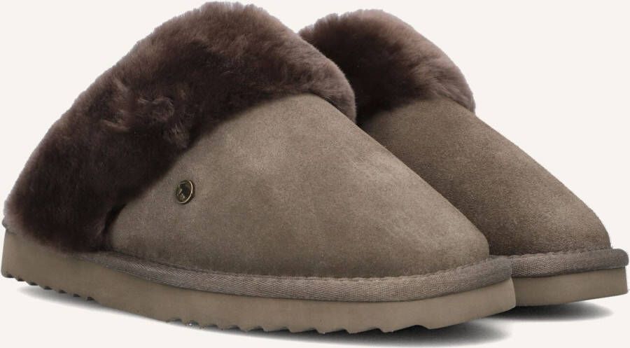 WARMBAT Pantoffels Dames Flurry Maat: 37 Materiaal: Suède Kleur: Grijs