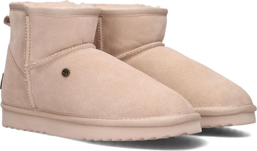 WARMBAT Vachtlaarzen Dames Wallaby Suède Beige