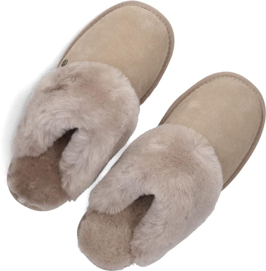Warmbat Pantoffels Flurry FLS321058 Taupe Grijs