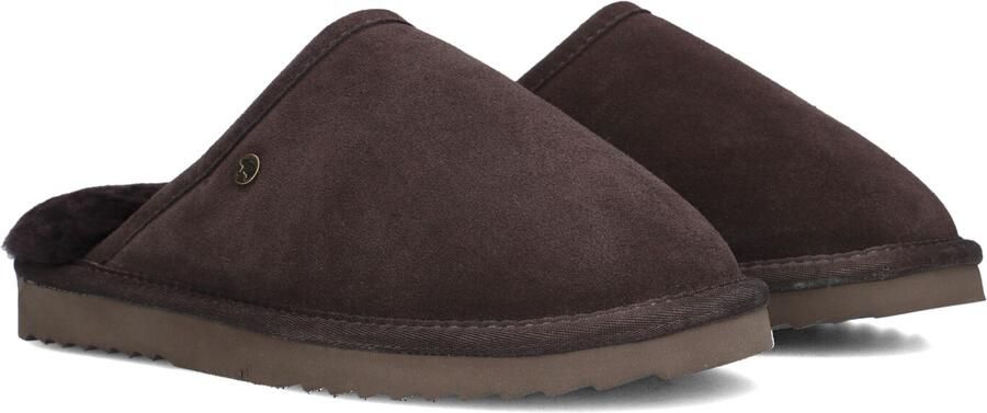 WARMBAT Pantoffels Classic Unisex Maat: 43 Materiaal: Suède Kleur: Bruin