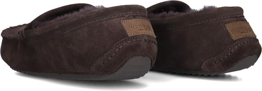 WARMBAT Pantoffels Heren Earlwood Maat: 41 Materiaal: Suède Kleur: Bruin - Foto 4