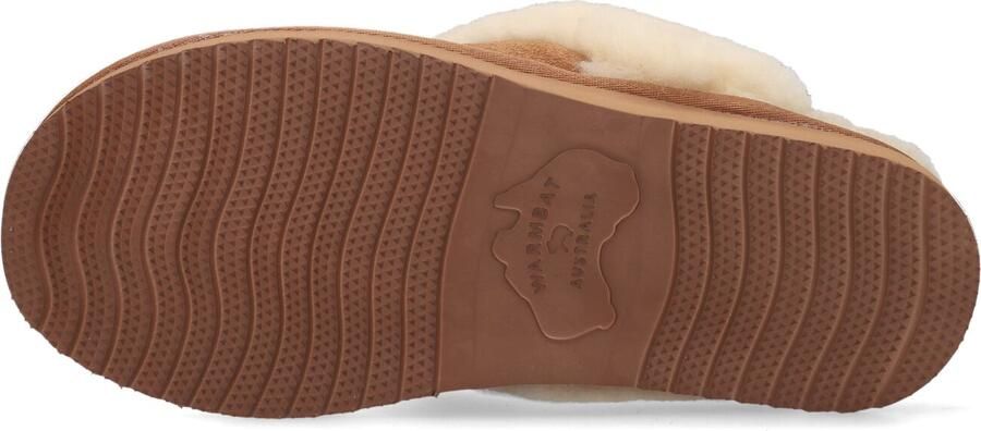 WARMBAT Pantoffels Dames Flurry Maat: 42 Materiaal: Suède Kleur: Cognac - Foto 5