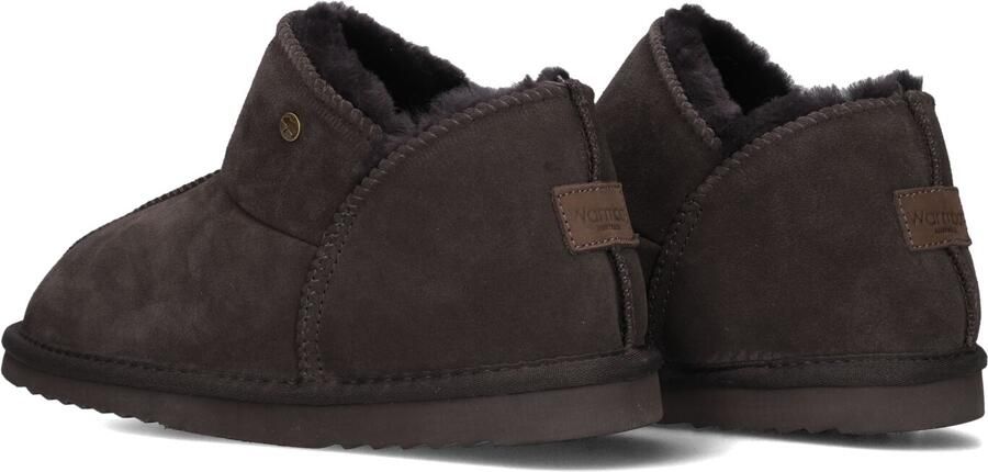 WARMBAT Pantoffels Dames Willow Maat: 43 Materiaal: Suède Kleur: Bruin - Foto 4