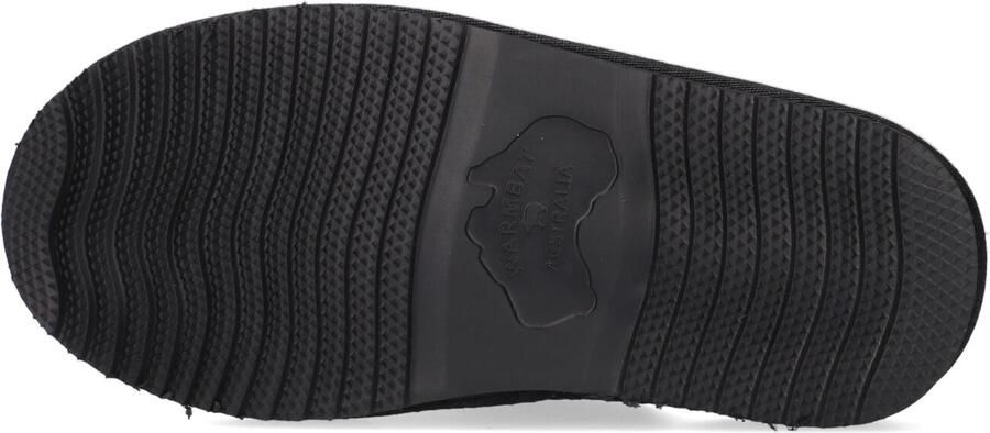 Warmbat Classic Kids Pantoffels Sloffen Kids Zwart - Foto 4