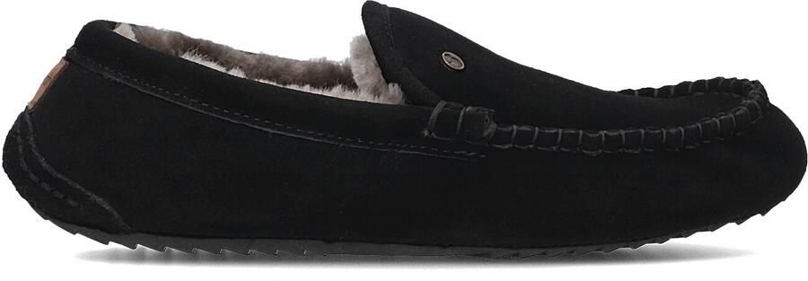 WARMBAT Pantoffels Heren Earlwood Maat: 41 Materiaal: Suède Kleur: Zwart - Foto 4