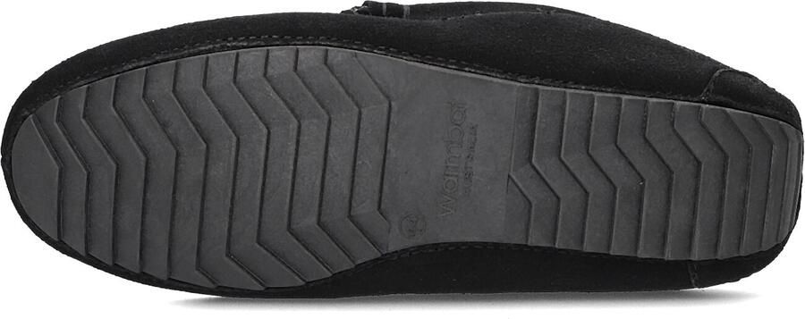 WARMBAT Pantoffels Heren Earlwood Maat: 41 Materiaal: Suède Kleur: Zwart - Foto 2