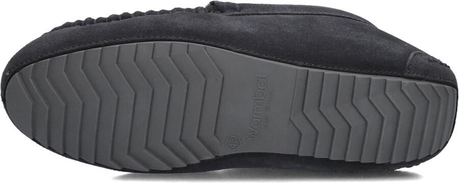 WARMBAT Pantoffels Heren Earlwood Maat: 40 Materiaal: Suède Kleur: Zwart - Foto 2