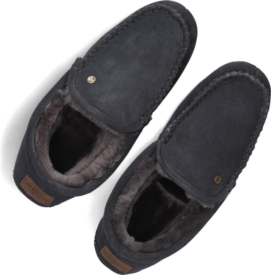 Warmbat Earlwood Pantoffels Heren Sloffen Zwart