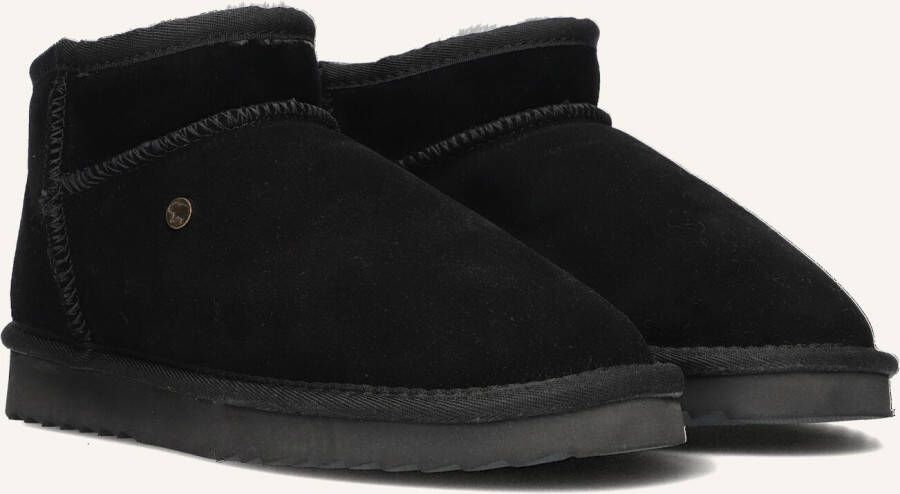 WARMBAT Vachtlaarzen Dames Durack Maat: 36 Materiaal: Leer Kleur: Zwart