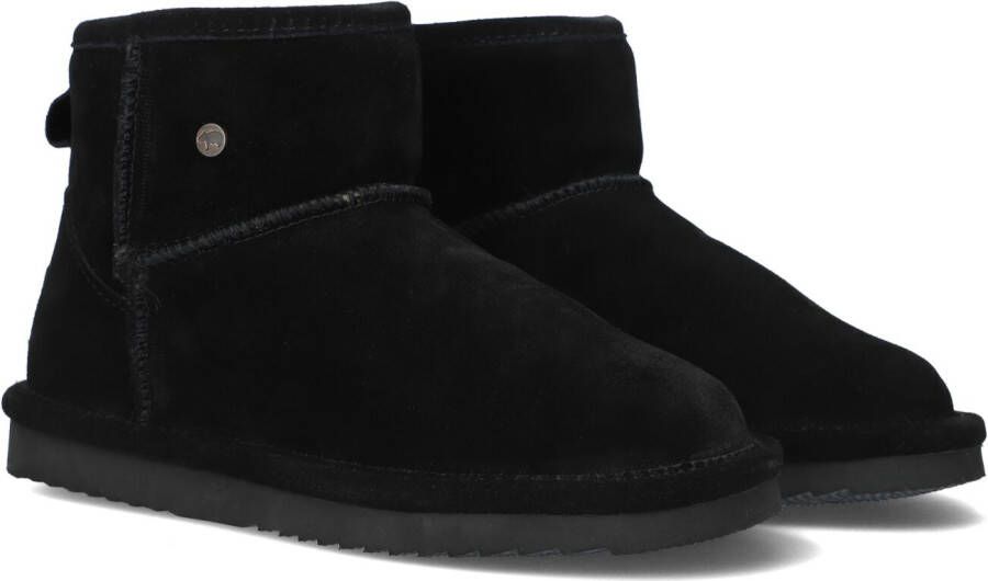 WARMBAT Vachtlaarzen Dames Wallaby Maat: 40 Materiaal: Suède Kleur: Zwart