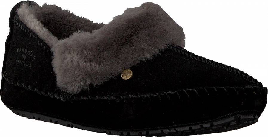 Warmbat Pantoffels Barrine Bar341099 Zwart Dames