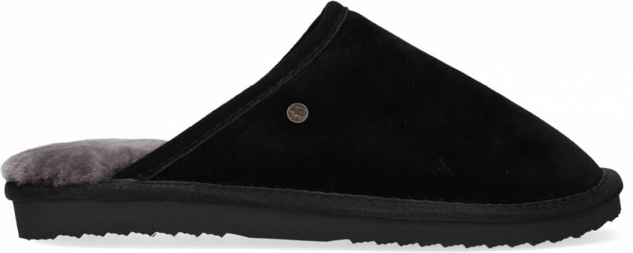WARMBAT Pantoffels Heren Classic Unisex Maat: 42 Materiaal: Suède Kleur: Zwart