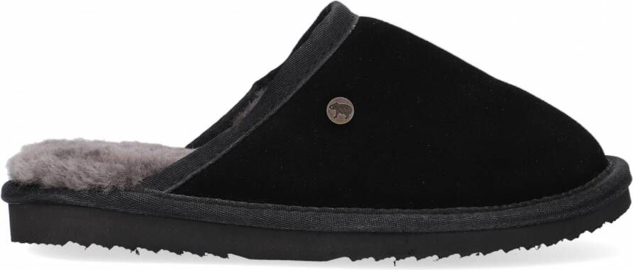 Warmbat Classic Kids Pantoffels Sloffen Kids Zwart