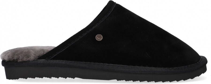 WARMBAT Pantoffels Heren Classic Unisex Maat: 42 Materiaal: Suède Kleur: Zwart