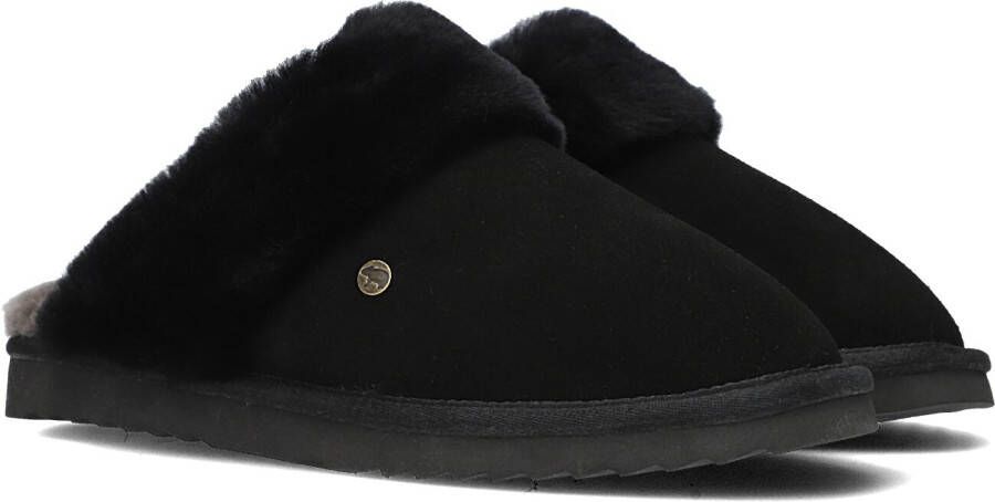 Warmbat Flurry Suede Dames Pantoffels Black Black