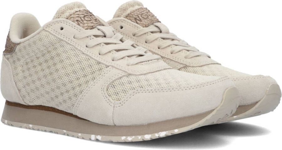 Woden Ydun Suede Mesh Ii Lage sneakers Dames Beige