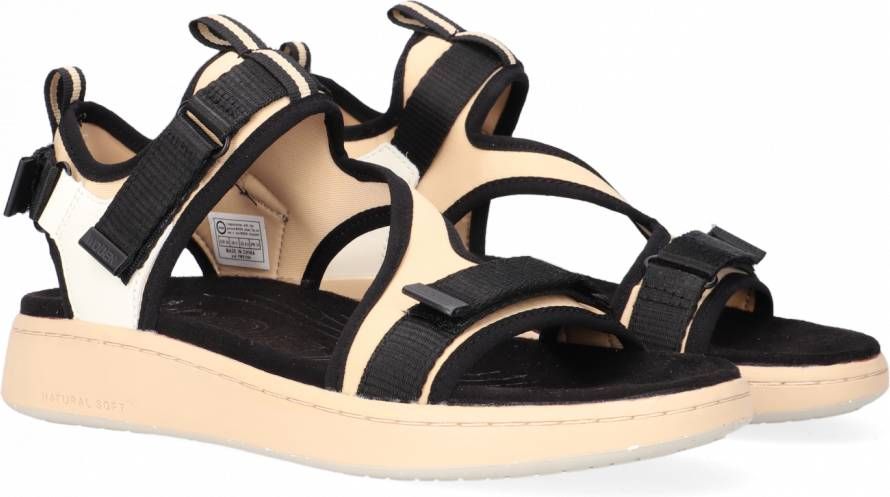 Woden Emilie Sportieve Sandalen Beige Dames