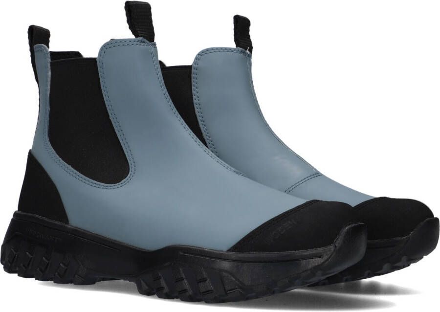 Woden Magda Track Waterproof Chelsea boots Enkellaarsjes Dames Blauw