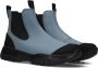 Woden Magda Track Waterproof Chelsea boots Enkellaarsjes Dames Blauw - Thumbnail 1