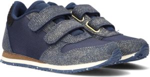 Woden Sandra Pearl Nylon Lage sneakers Meisjes Blauw