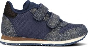 Woden Sandra Pearl Nylon Lage sneakers Meisjes Blauw