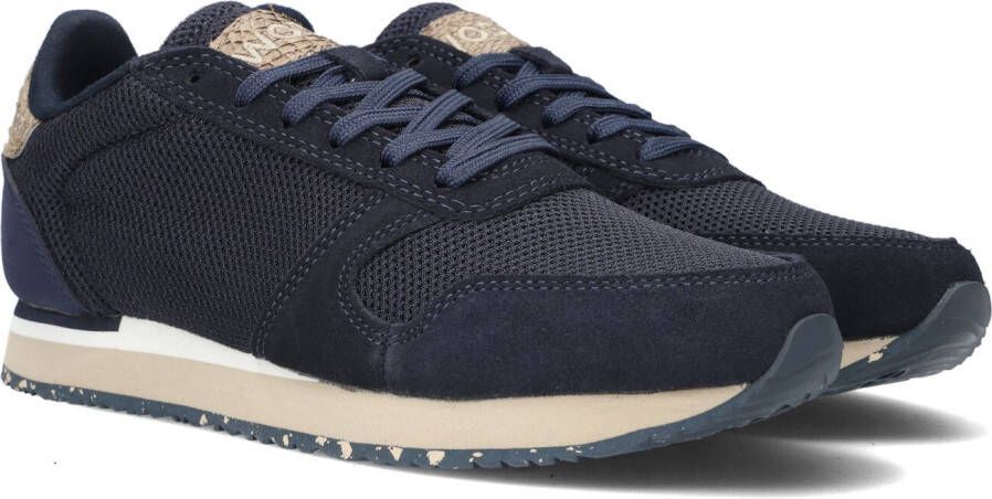 WODEN Lage Sneakers Dames Ydun Icon Maat: 38 Materiaal: Mesh Kleur: Blauw