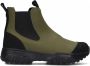 Woden Magda Track Waterproof Chelsea boots Enkellaarsjes Dames Groen - Thumbnail 1