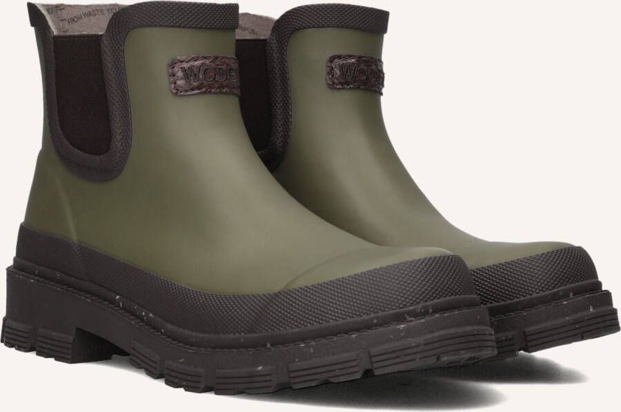Woden Liv Waterproof Laarzen Rubber Dames Groen